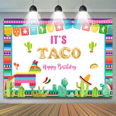 C'est une toile de fond mexicaine Tato Happy Birhday pour les enfants.